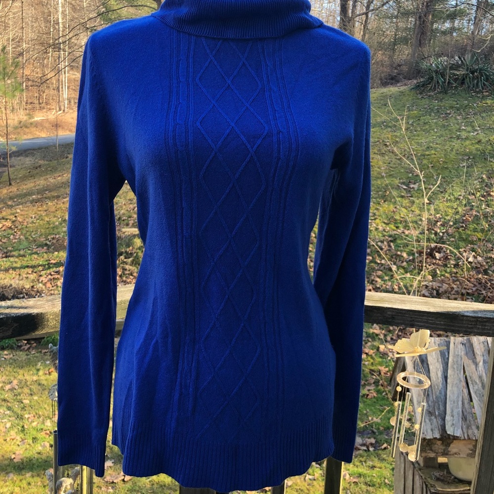 Rebecca Malone | Blue Sweater